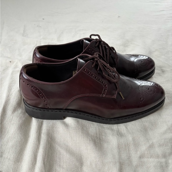 Will’s vegan store cherry red signature brogues size 11 - Picture 2 of 7